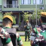 Prajurit Batalyon Arhanud 6/BAY Laksanakan apel kesiapsiagaan Pam bulan suci Ramadhan 2025