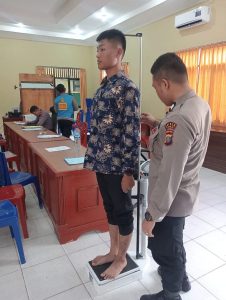 Polres Toba Verifikasi Pendaftaran Ratusan Calon Anggota Polri 2025