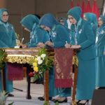 Hj Zwesty Karenia Teddy Resmi Dilantik Sebagai Ketua TP PKK, Ketua Dekranasda Dan Pembina Posyandu OKU Priode 2025-2030