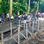Puasa, Tak Kendorkan Semangat Satgas TMMD Ke-123 Kodim 1510/Sula