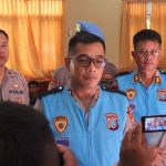 Kapolres Toba Ikuti Pembacaan Sumpah dan Penandatanganan Pakta Integritas Penerimaan Calon Anggota Polri TA 2025