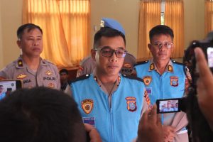 Kapolres Toba Ikuti Pembacaan Sumpah dan Penandatanganan Pakta Integritas Penerimaan Calon Anggota Polri TA 2025