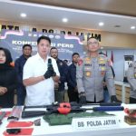 Tiga Tersangka Penyelundupan Senpi KKB Papua Berhasil Digagalkan Polda Jatim