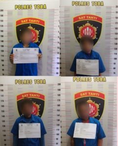 Tempat Kos-Kosan di Balige Digrebek Polisi, 2 Pria dan 2 Wanita Diamankan