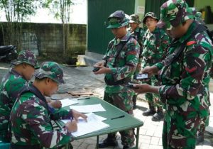 Cek Kemampuan Prajurit, Kodim Bojonegoro gelar UTP Jabatan Teritorial
