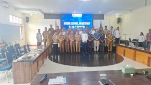 Polres Toba Hadiri High Level Meeting TPID Kabupaten Toba