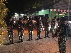 Antisipasi Kejahatan Malam, Koramil 05/Kramatjati Giat Patroli Malam