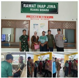 Polsek Warujayeng Bantu ODGJ Jalani Pengobatan di RSU Caruban