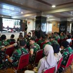 Sosialisasi Stroke di Makorem 052/Wkr