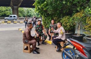 Antisipasi Kejahatan dan Kebakaran di Bulan Ramadhan, Polisi dan TNI Sisir Apartemen di Cempaka Putih