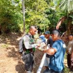 Satgas TMMD Ke-123 Kodim 1510/Sula, Sasaran Fisik Manunggal Air Tahap Pemasangan Pipanisasi