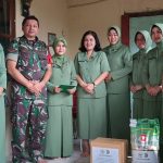 Tali Kasih Ketua Persit KCK PD Jaya Ny. Lisa Rafael Granada Baay