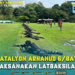 Batalyon Arhanud 6/BAY Gelar Latbaksilan di Lapangan Tembak Yonif Mekanis 201/Jaya Yudha