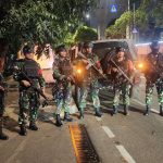 Antisipasi Tawuran Warga, Koramil 02/Matraman Giat Patroli Malam