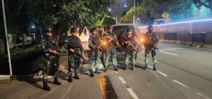 Antisipasi Tawuran Warga, Koramil 02/Matraman Giat Patroli Malam