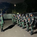 Patroli Malam Koramil 03/Pasar Rebo, Ciracas, Pelihara Kondusifitas Wilayah