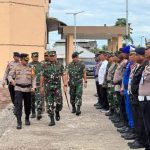 Jelang Hari Raya Idul Fitri 1446 H Kodim 1710/Mimika Bersama Polres Mimika Gelar Apel Kesiapan Pengamanan Hari Raya 2025