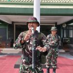 Apel Gelar Pasukan Kesiapsiagaan Pengamanan Idul Fitri 1446 H, Oleh Kodim 0505/JT