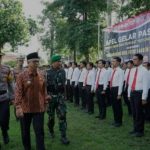 Wakil Walikota Kediri Gus Qowim Pimpin Apel Gelar Pasukan Operasi Ketupat Semeru 2025