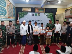 Safari Ramadhan Dandim 0502/JU di Pondok Pesantren Al-Aqsha Kelapa Gading