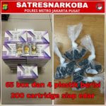 Polres Metro Jakarta Pusat Ungkap Clandestine Lab Pembuatan Liquid Vape Mengandung Narkotika di Apartemen SC