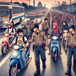 Konvoi Liar di Jakpus Dibubarkan !, Polisi Ciduk Empat Remaja
