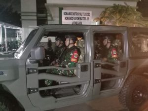 Jaga Kamtibmas Wilayah, Koramil 01/Jatinegara Giat Patroli Malam