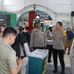 Ketua UPP Jakarta Pusat AKBP Danny Yulianto Cek Kesiapsiagaan Posko Saberman di Stasiun Senen