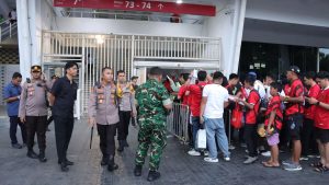 Laga Seru Indonesia Vs Bahrain: 2.719 Polisi Siaga, Flare dan Tindakan Negatif Dilarang!