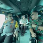 Menko PMK, Kapolri-Panglima TNI Naik Heli Pantau Arus Mudik di Pelabuhan Merak