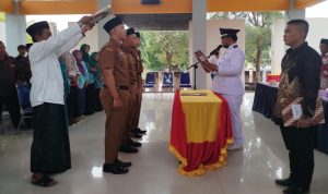 Lantik Tiga Perangkat Desa, Kades Sukodadi : Berpesan Jadi Perangkat Harus Ikhlas Sebagai Pelayan Masyarakat