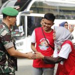 Berikan Senyum Kebahagiaan, Dandim 0507/Bekasi Bersama Forkopimda Lepas Mudik Gratis Tahun 2025