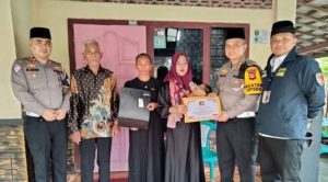 Alumni Akpol 1998 Salurkan Bantuan untuk Keluarga Tiga Polisi Gugur di Way Kanan, Lampung