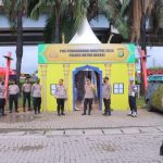 Kapolres Metro Bekasi Tinjau Pospam Rest Area KM 19A, Pastikan Kesiapan Pengamanan Arus Mudik