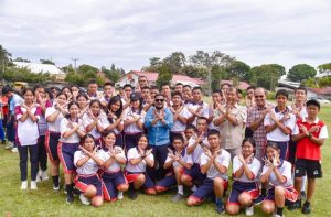 Tinjau Pelaksanaan Pelatihan Kesamaptaan dan Psikotes, Bupati Toba Gratiskan Biaya Seleksi