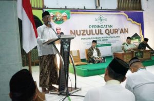 Hadiri Peringatan Nuzulul Qur’an di PCNU Kota Kediri, Wakil Wali Kota Kediri Ajak Masyarakat Baca Pelajari dan Ama