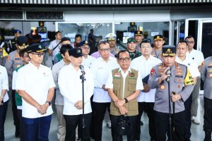 Tinjau Bandara Soetta, Kapolri Instruksikan Jajaran Rutin Patroli Pastikan Pemudik Aman-Nyaman