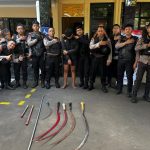 Polres Metro Jakarta Pusat Bubarkan Tawuran Berhasil Temukan Celurit dan Petasan