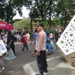 Hari pertama Lebaran 2025, Polisi Amankan Pengunjung Taman Mini Indonesia Indah (TMII)
