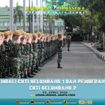 Apel Prajurit Batalyon Arhanud 6/BAY: Semangat Baru Usai Cuti Gelombang Pertama dan Persiapan Cuti Gelombang Kedua