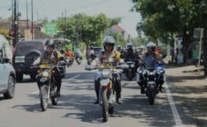 Pastikan Arus Balik Lancar, Kapolres Kediri Kota Pimpin Langsung Jajarannya