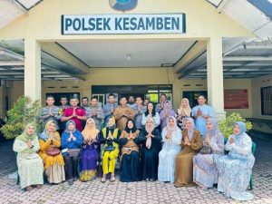 Polsek Kesamben Gelar Halal Bihalal, Pererat Silaturahmi Antar Personil