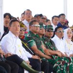 Kasad Hadiri Panen Raya oleh Presiden, Bentuk Komitmen Dukung Swasembada Pangan