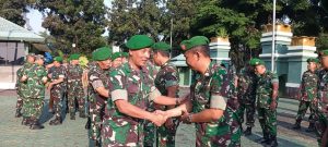 Jalin Silaturahmi Pasca Libur Lebaran, Kodim 0505/JT Gelar Halal Bihalal