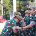 Batalyon Arhanud 6/BAY Laksanakan Apel Kembali Cuti Lebaran dan Halal Bihalal