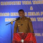 Bupati Toba Sampaikan Pedoman Pelaksanaan Pembangunan Daerah Untuk para OPD