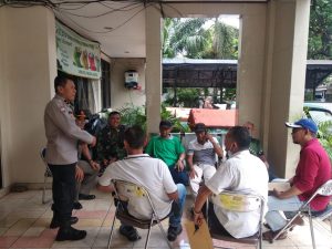 Jaga Kondusifitas Wilayah, Tiga Pilar Senen Gelar Cooling System Bersama Tokoh Masyarakat Paseban