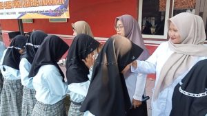 Halal Bi Halal Guru dan Siswa Hari Pertama Masuk Sekolah
