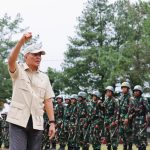 Tinjau Rindam XIV/Hasanuddin, Menhan dan Wakasad Soroti Kualitas Pendidikan Prajurit