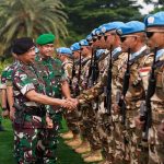 Kasad Dampingi Panglima TNI Berangkatkan 1.090 Personel Satgas UNIFIL ke Lebanon